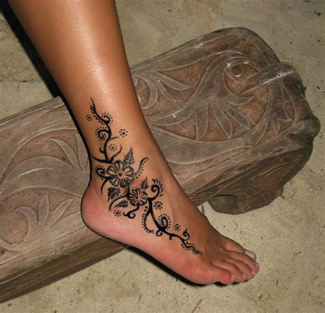 female ankle tattoos.